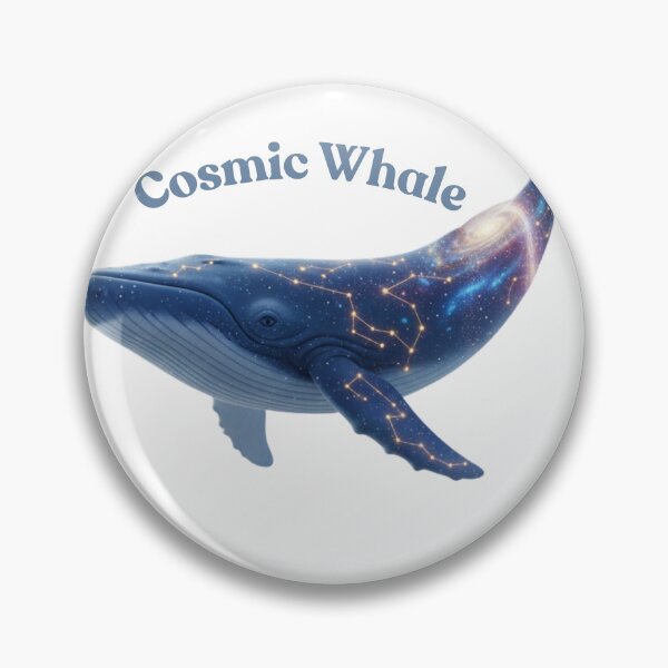 Item preview, Cosmic Whale Dream: Celestial Ocean Spirit - Galaxy Constellation Art & Mystical Sea Giant designed and sold by MonaRose_Art.