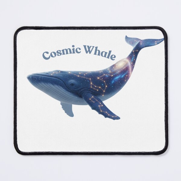 Item preview, Cosmic Whale Dream: Celestial Ocean Spirit - Galaxy Constellation Art & Mystical Sea Giant designed and sold by MonaRose_Art.