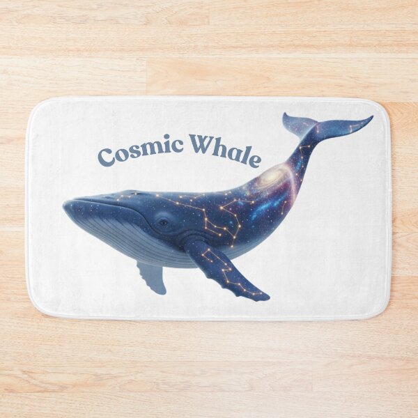 Item preview, Cosmic Whale Dream: Celestial Ocean Spirit - Galaxy Constellation Art & Mystical Sea Giant designed and sold by MonaRose_Art.