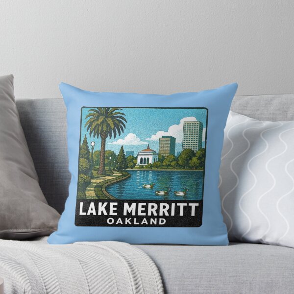 Item preview, Lake Merritt Oakland, California  designed and sold by Myra365Art.