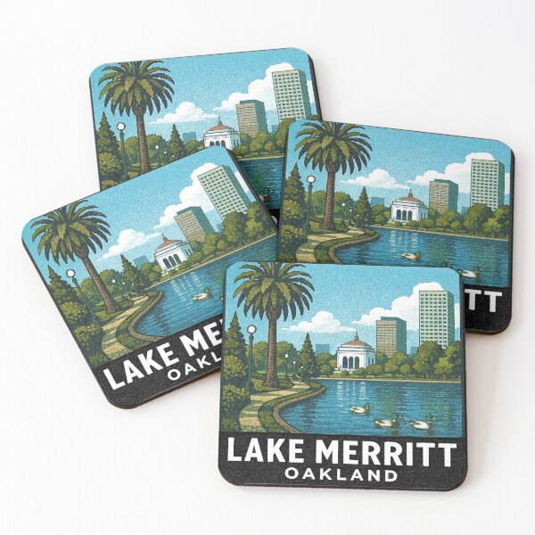 Item preview, Lake Merritt Oakland, California  designed and sold by Myra365Art.