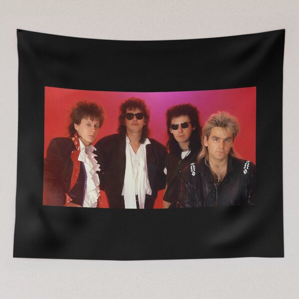 Item preview, The Alarm Retro 80s Rock Band Vintage Aesthetic Art designed and sold by Lexie Reed.