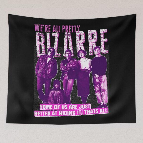 Item preview, The Breakfast Club Pink Poster Cast designed and sold by jonboen.
