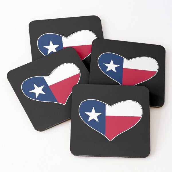 Item preview, Texas Heart Flag  designed and sold by wickedcartoons.