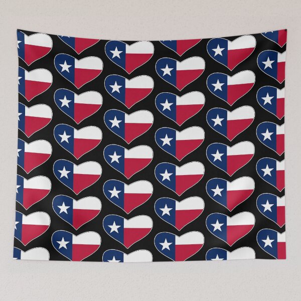 Item preview, Texas Heart Flag  designed and sold by wickedcartoons.