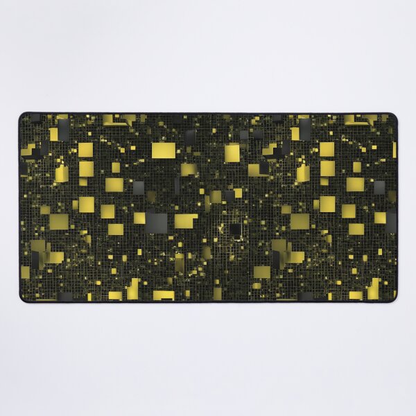 Item preview, Golden Grid Dimensions - Abstract Tech Art designed and sold by mxztar.