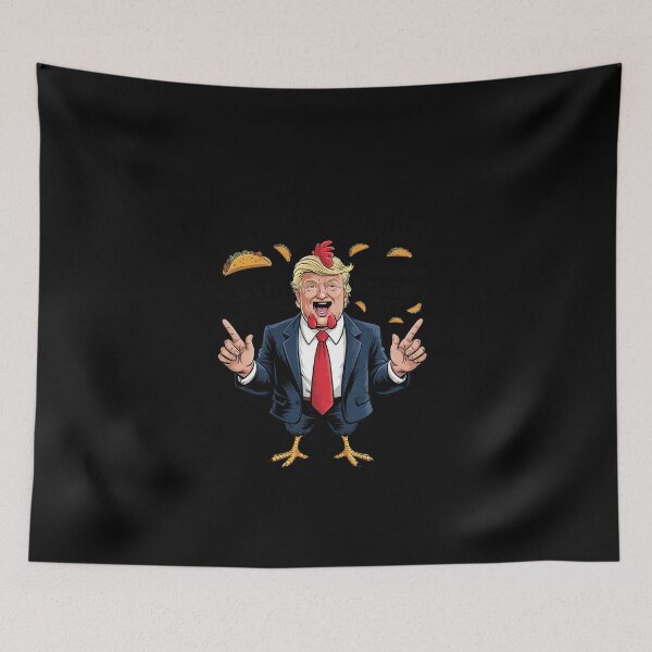 Item preview, Let's Go Taco Trump Always Chickens Out Taco Trump  designed and sold by EllinoKlemo.