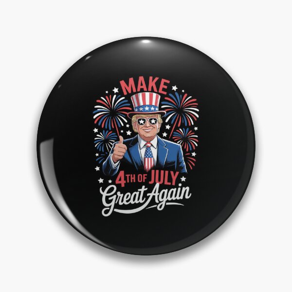 Item preview, Make 4th Of July Great Again Patriotic Firework Donald Trump  designed and sold by EllinoKlemo.