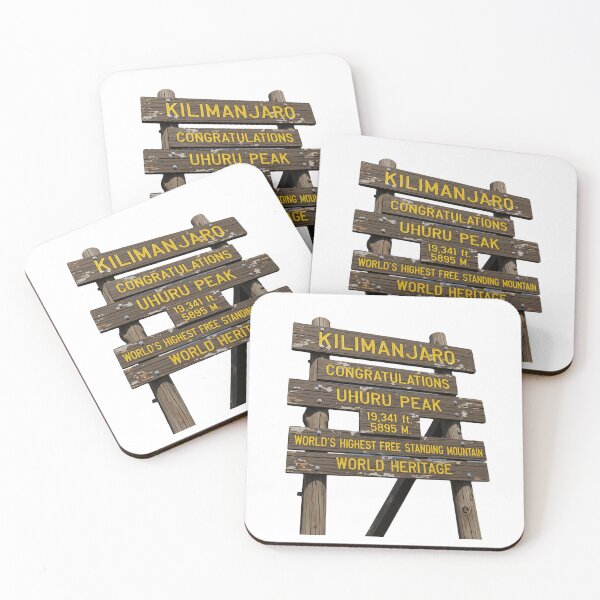 Item preview, Mount Kilimanjaro Tanzania Africa Glacier Dawn Crestway designed and sold by Simsimah26Parks.