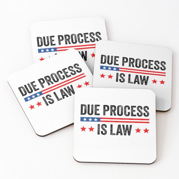 Item preview, Due Process Is Law - No ICE | Pro Immigrants designed and sold by PixVib.