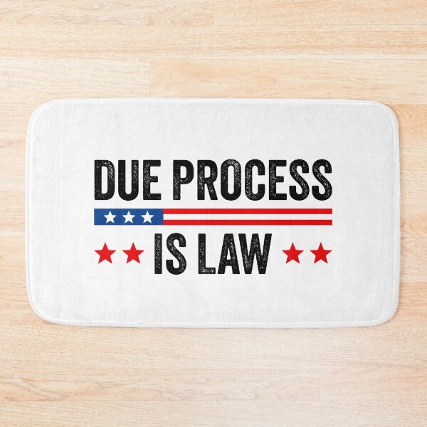 Item preview, Due Process Is Law - No ICE | Pro Immigrants designed and sold by PixVib.