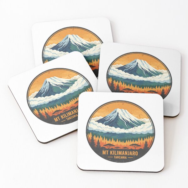 Item preview, Mount Kilimanjaro Tanzania Africa Valley Rim Sky Route designed and sold by Simsimah26Parks.
