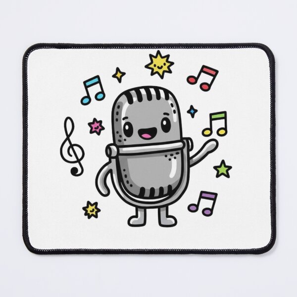 Item preview, "Time To Sing Microphone Cartoon" tshirt designed and sold by anandsiva2703.