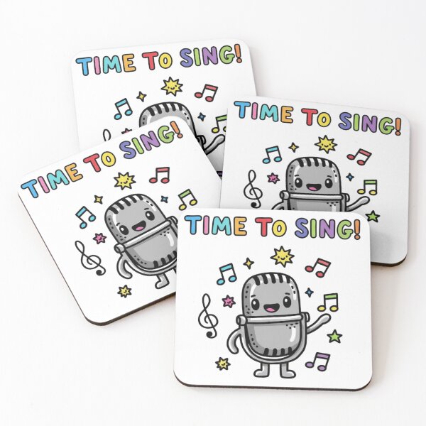 Item preview, "Time To Sing Microphone Cartoon" tshirt designed and sold by anandsiva2703.