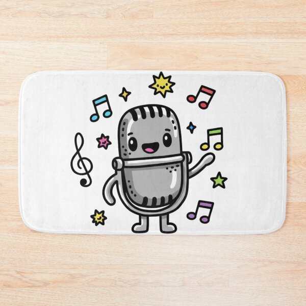 Item preview, "Time To Sing Microphone Cartoon" tshirt designed and sold by anandsiva2703.