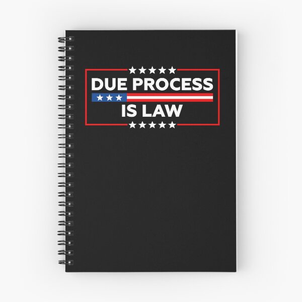 Item preview, Due Process Is Law | Pro Immigrants designed and sold by PixVib.