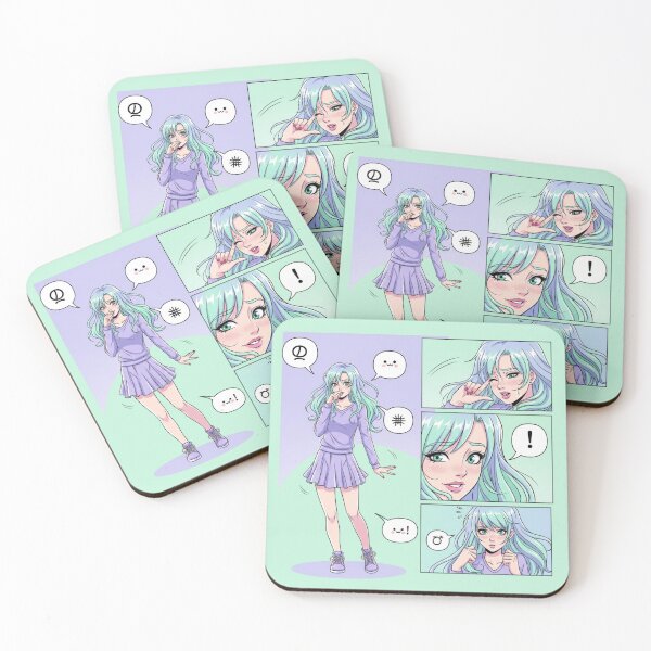 Item preview, Kawaii Heroine designed and sold by Mandarinaut.