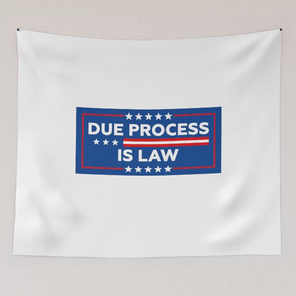 Item preview, Due Process Is Law | Abolish ICE designed and sold by PixVib.