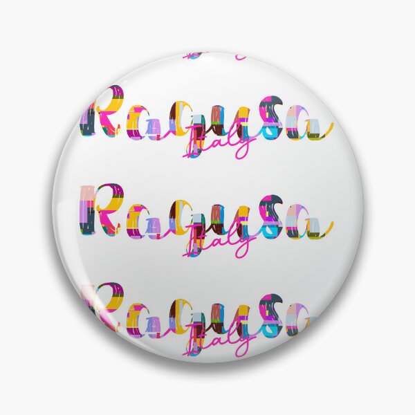 Item preview, Ragusa, Italy, Vibrant Abstract City Typography Art designed and sold by Wanderful-roads.