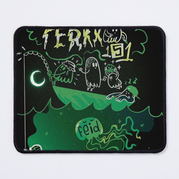 Item preview, Ferxxo Ghost Boat Neon Vibes Art designed and sold by Aliyah Niko.