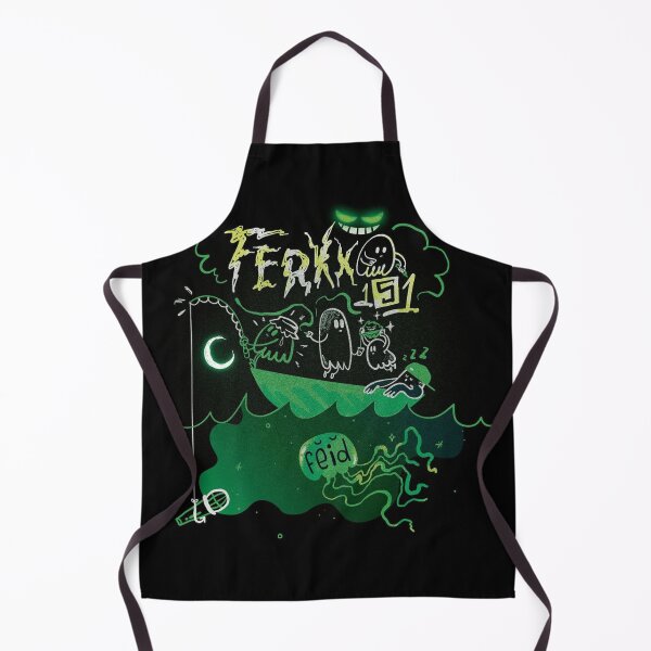 Item preview, Ferxxo Ghost Boat Neon Vibes Art designed and sold by Aliyah Niko.