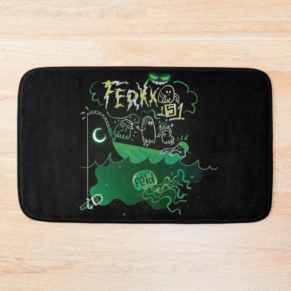 Item preview, Ferxxo Ghost Boat Neon Vibes Art designed and sold by Aliyah Niko.