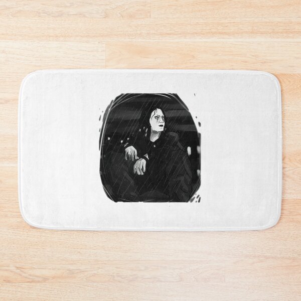 Item preview, The Crow Dark Sitting Closeup Portrait designed and sold by bettannfuco.