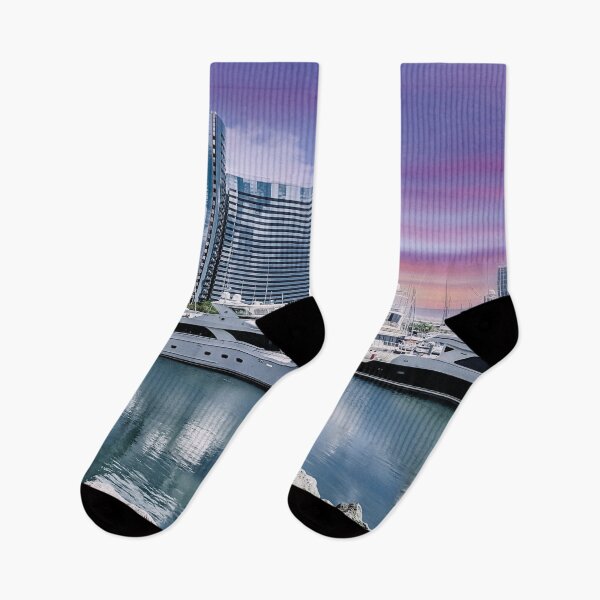 Item preview, Bay with yacht, San Diego, America designed and sold by Mauswohn.