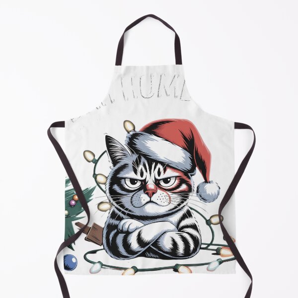 Item preview,  Funny Grumpy Cat Hates Christmas Bah Humbug Holiday Humor Shirt designed and sold by GiftsForge.