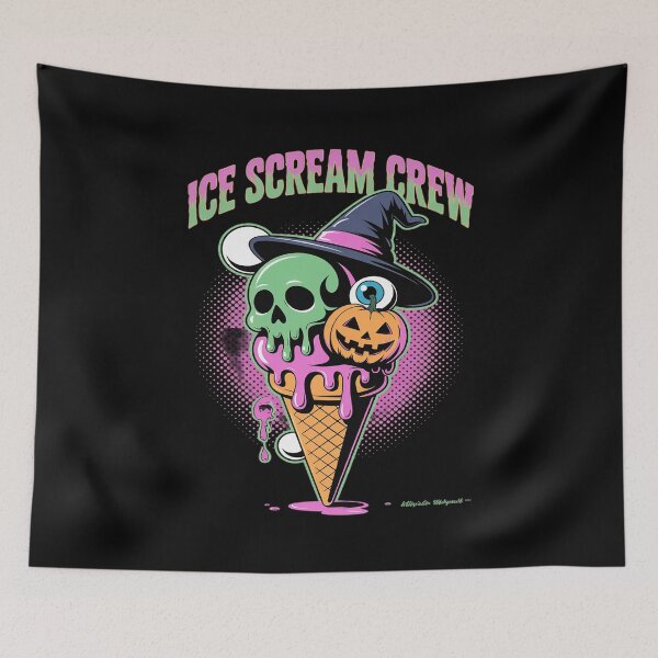 Item preview, ICE SCREAM CREW – Summerween Halloween Ice Cream designed and sold by TechnicalSara.
