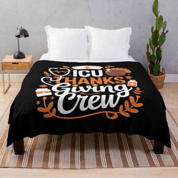 Item preview, ICU Thanksgiving Nurse Crew Intensive Care Unit Thanksgiving designed and sold by TechnicalSara.