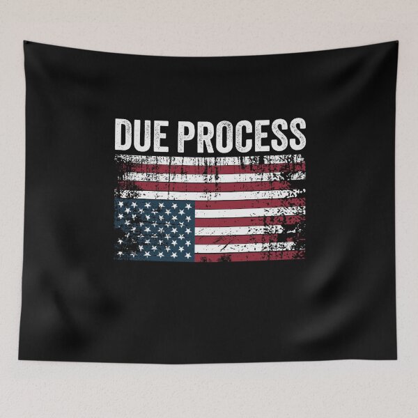 Item preview, Due Process | American Flag Upside Down designed and sold by PixVib.