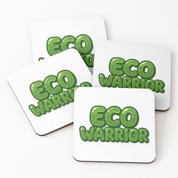 Item preview, Eco Warrior – Green-Friendly Save the Planet Inspirational Art designed and sold by ArtsyGlaze.