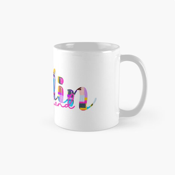 Item preview, Lublin, Poland, Vibrant Abstract City Typography Art designed and sold by Wanderful-roads.