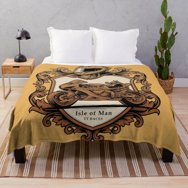 Item preview, Vintage Isle of Man TT Superbike Crest designed and sold by KiwiRider.