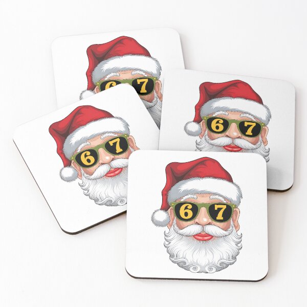 Item preview, Christmas Funny 67 Meme Six Seven Santa Face 6 7 designed and sold by BakeryDozen.