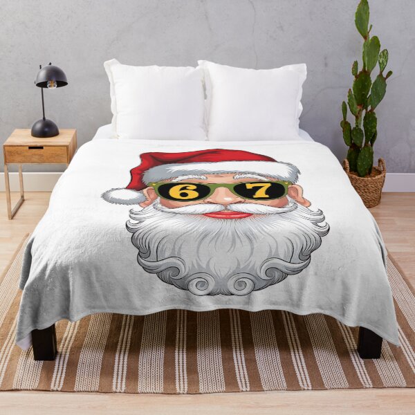 Item preview, Christmas Funny 67 Meme Six Seven Santa Face 6 7 designed and sold by BakeryDozen.