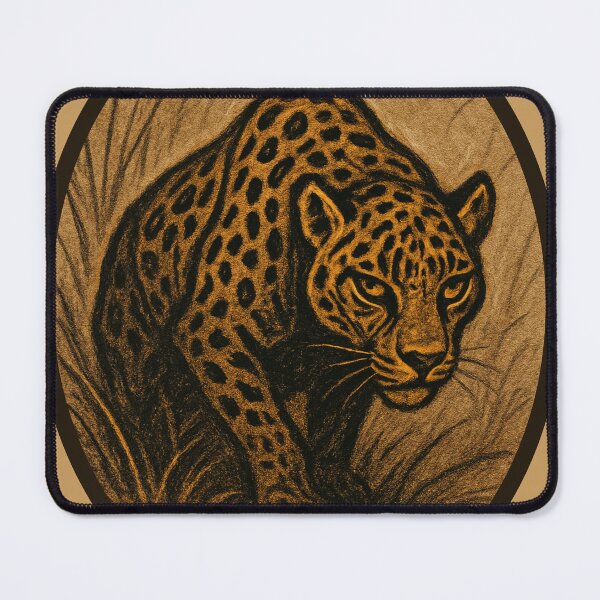 Item preview, Fragmented Jaguar Puzzle – Dynamic Golden designed and sold by SavannaStrikes.