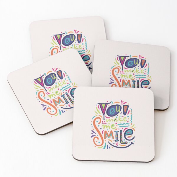 Item preview, "You Make Me Smile Quote Art" tshirt designed and sold by anandsiva2703.
