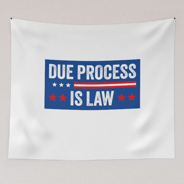 Item preview, Due Process Is Law - Abolish ICE designed and sold by PixVib.