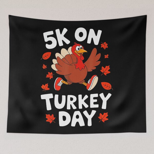 Item preview, Funny Thanksgiving 5k Run On Turkey Day Race Turkey Trot  designed and sold by JEFDodsonArt.