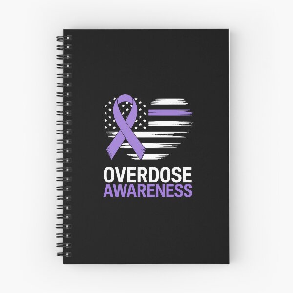 Item preview, Overdose Awareness Purple Ribbon Drug Addiction designed and sold by khorbiasieno.
