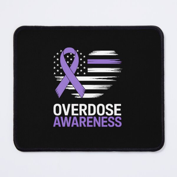 Item preview, Overdose Awareness Purple Ribbon Drug Addiction designed and sold by khorbiasieno.