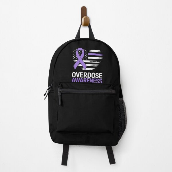 Item preview, Overdose Awareness Purple Ribbon Drug Addiction designed and sold by khorbiasieno.
