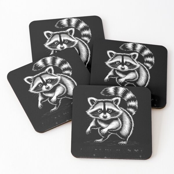 Item preview, If I Ever Get Rabies You're High On My Bitin' List Racoon designed and sold by HardcoreTour.