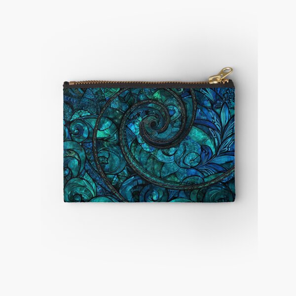Item preview, New Zealand Māori Paua Pattern Koru Design 614 designed and sold by GrinGalore.