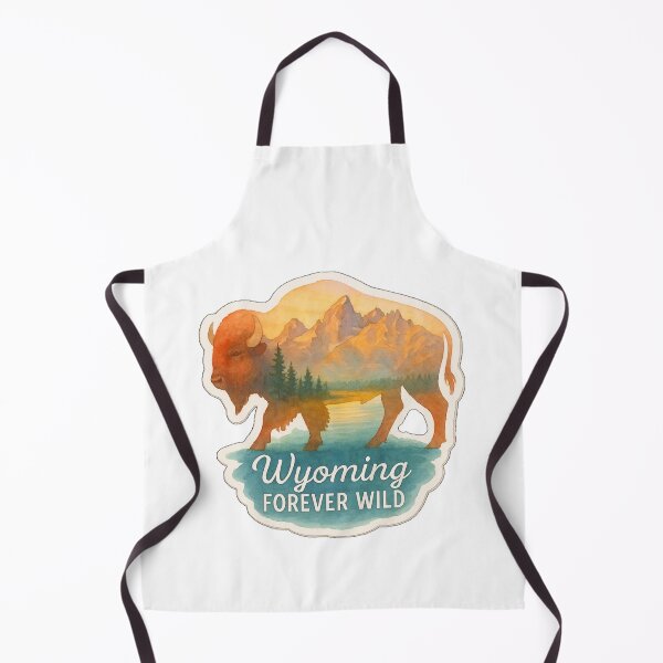 Item preview, Wyoming Forever Wild designed and sold by Dream Whimspirations.