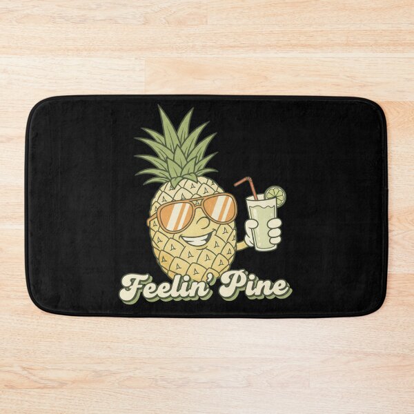 Item preview, Feelin’ Pine Retro Pineapple Summer Vintage Cartoon designed and sold by DIRTYSKETCHH.