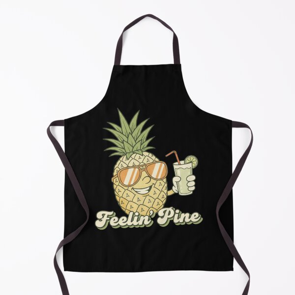 Item preview, Feelin’ Pine Retro Pineapple Summer Vintage Cartoon designed and sold by DIRTYSKETCHH.