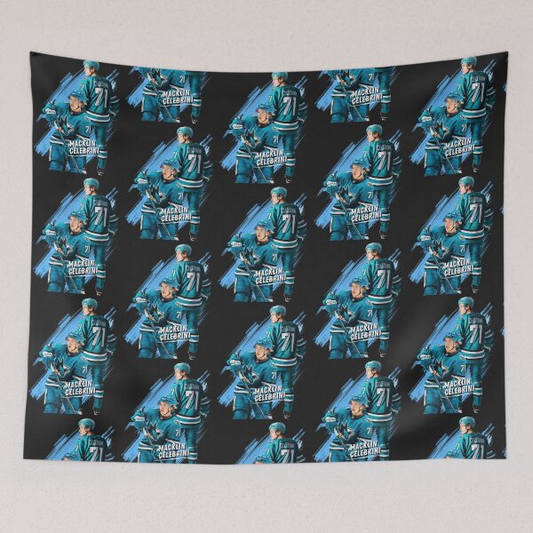 Item preview, Macklin Celebrini Painted Effect T-Shirt and Sticker designed and sold by DiverseDazzle.